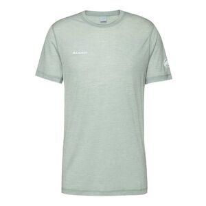 Mammut Mens Logo Wool T-Shirt / Silver Sage